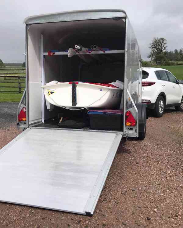Nový skříňový přívěs řidičák B za auto Debon Cargo 750kg,DPH - foto 23
