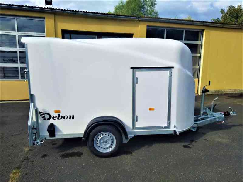 Nový skříňový přívěs řidičák B za auto Debon Cargo 750kg,DPH - foto 6