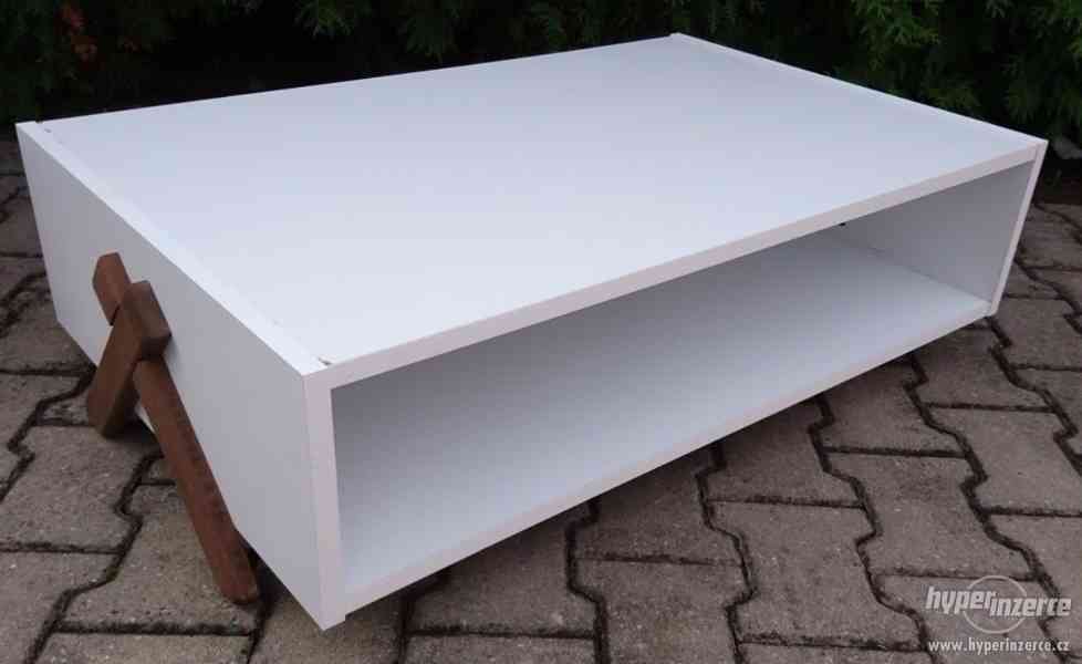 Bílý konferenční stolek Rafevi Kipp - foto 1