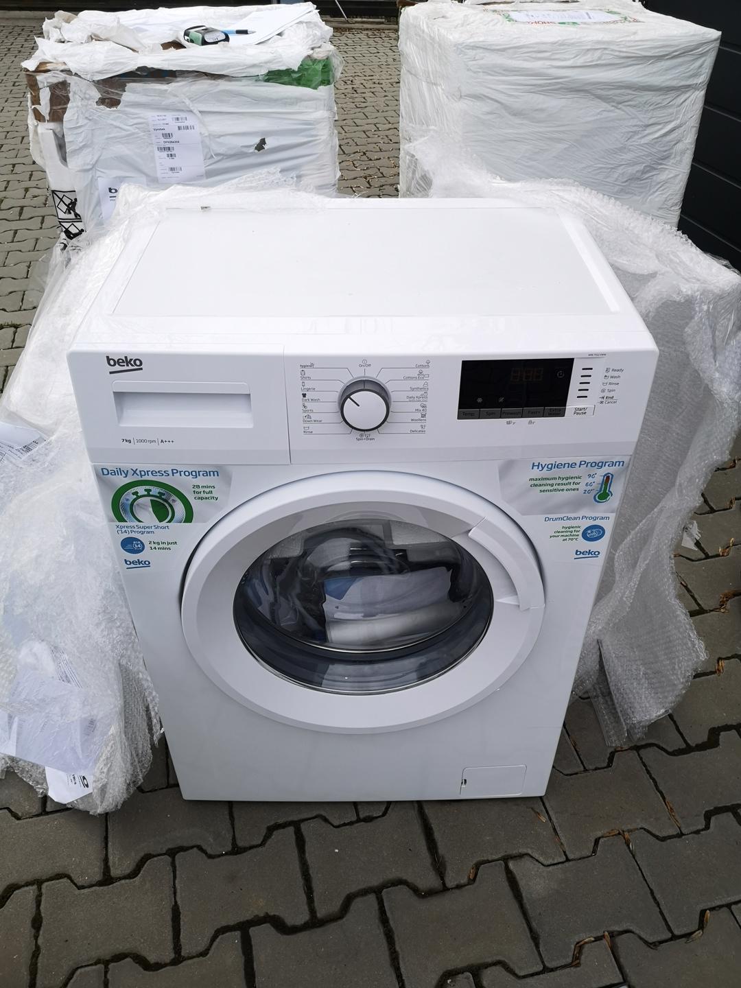Pračka Beko WRE 7512 XWW, 7kg, A+++,snížšná jakost - bazar ...
