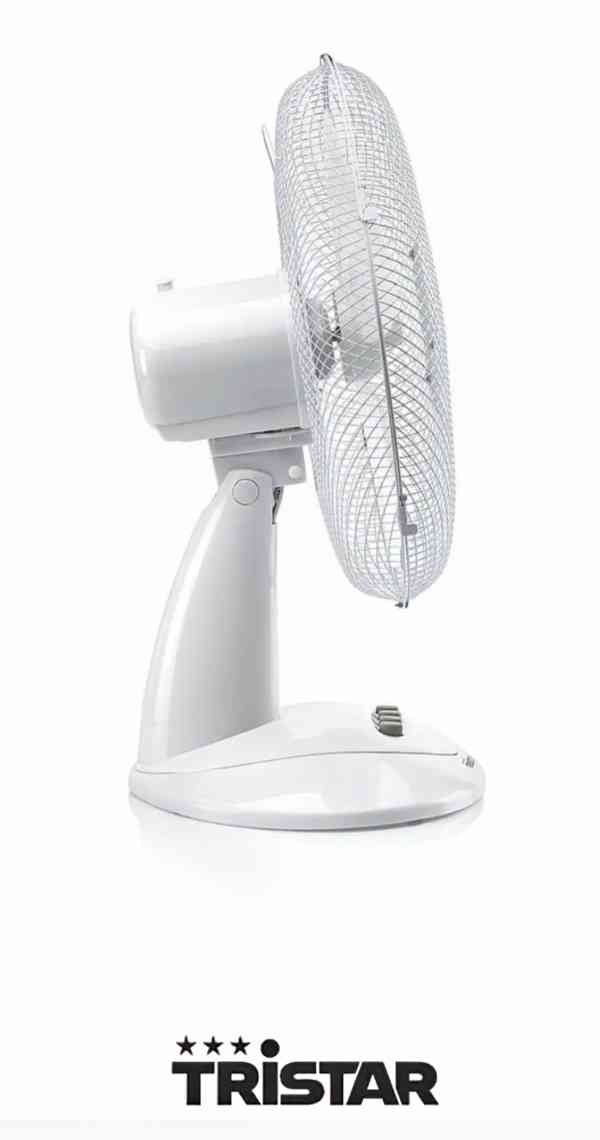 Zcela NOVÝ !! STOLNÍ VENTILÁTOR - "Tristar". ( 50 W, 40 cm ) - foto 4