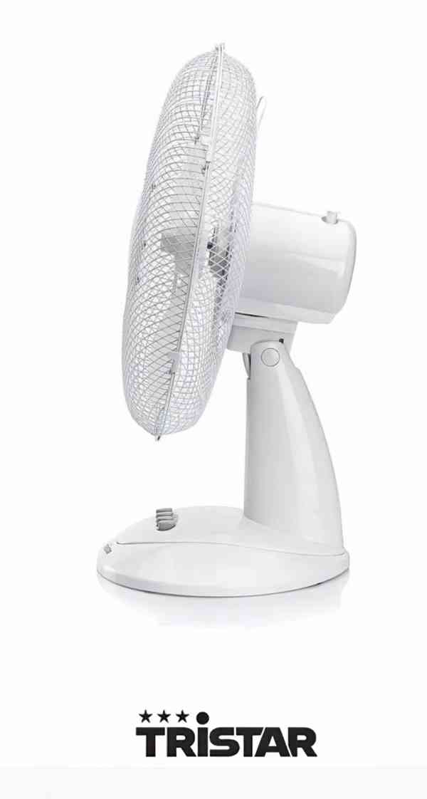 Zcela NOVÝ !! STOLNÍ VENTILÁTOR - "Tristar". ( 50 W, 40 cm ) - foto 3