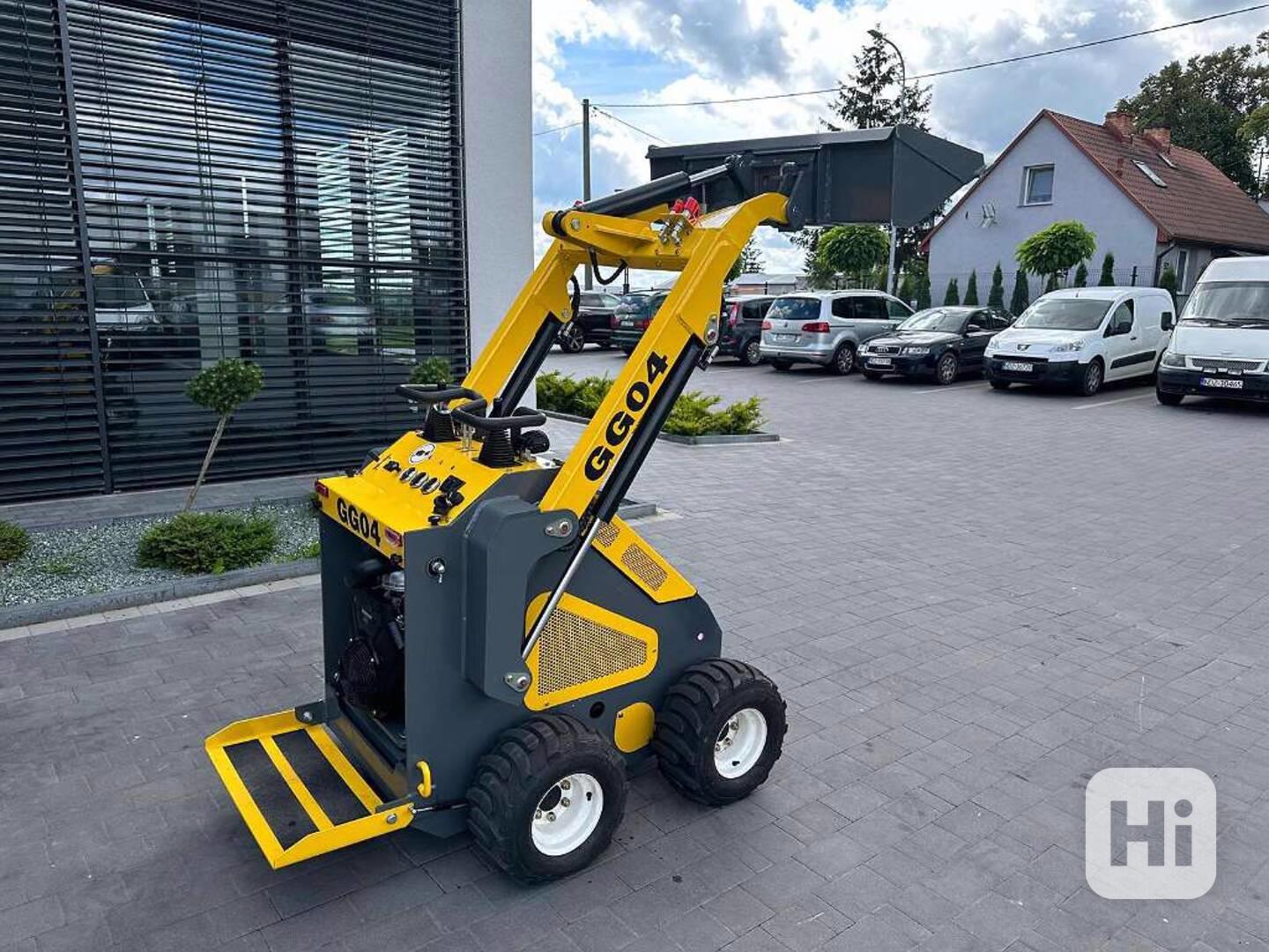 Aukce: Mini kompaktní nakladač GÜNTER GROSSMANN (800 kg)  - foto 1