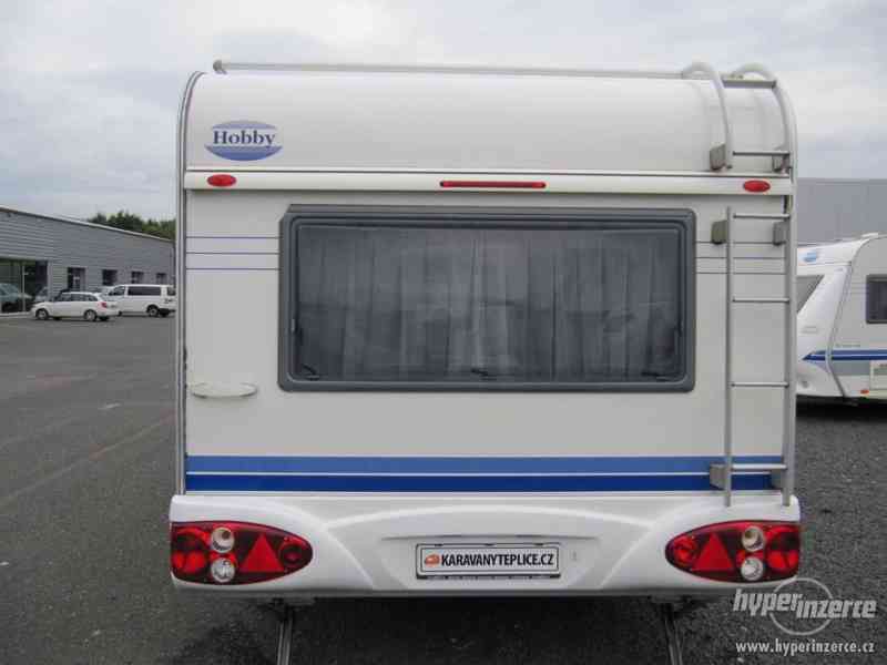 Prodám karavan Hobby 460 ufe,r.v.2004 + klima + před stan. - foto 4