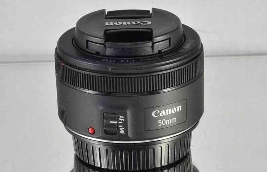 Canon EF 50mm f/1.8 STM **fullframe - formát*Pevný - foto 3
