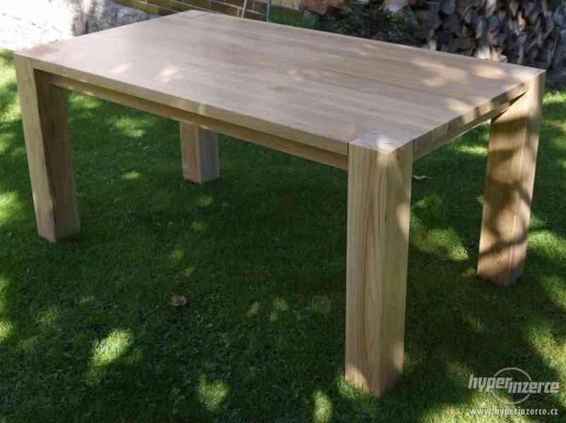 Masivní dubový jídelní stůl - Duramel - foto 1
