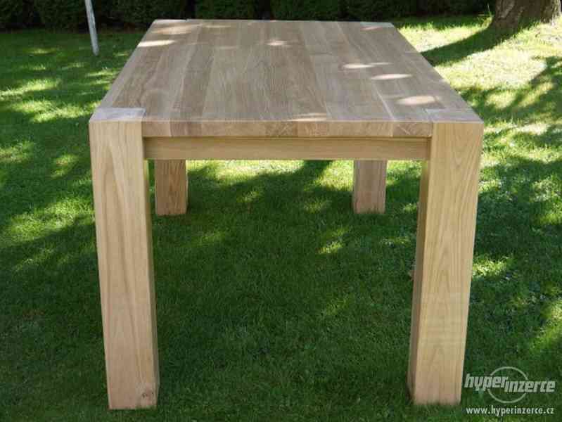 Masivní dubový jídelní stůl - Duramel - foto 5