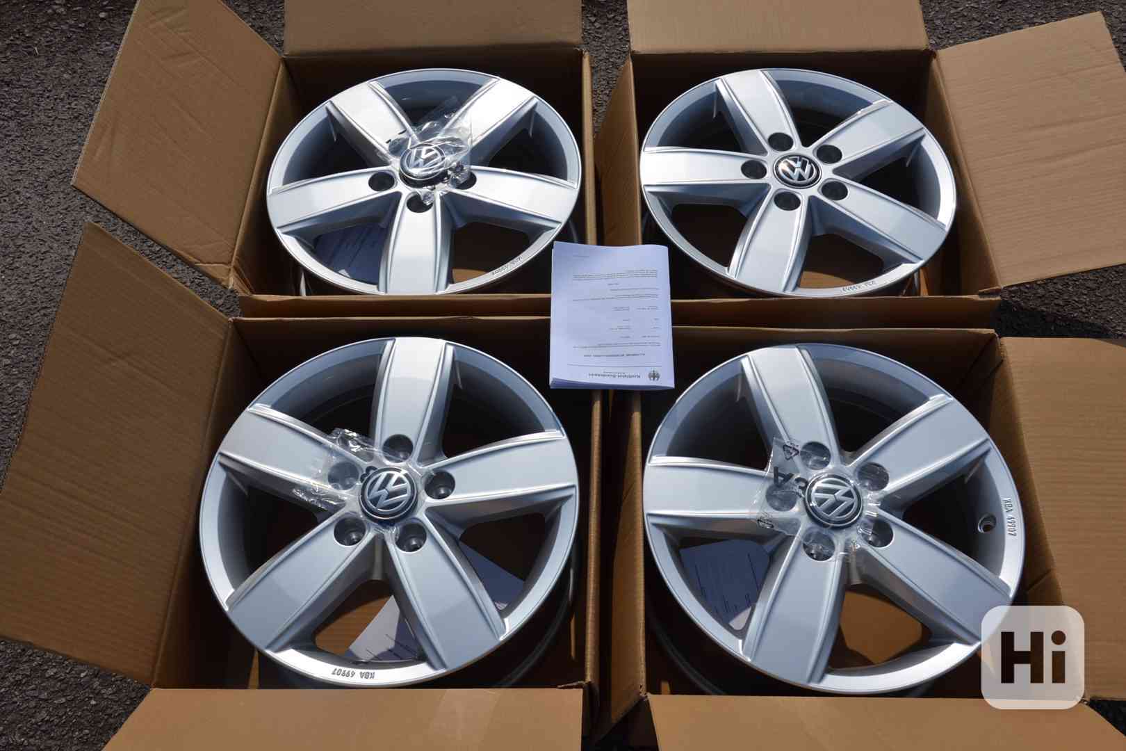 VW Transporter T5, T6, T6.1– NOVÉ Alu kola 6.5x16 ET51, 5x12 - foto 1