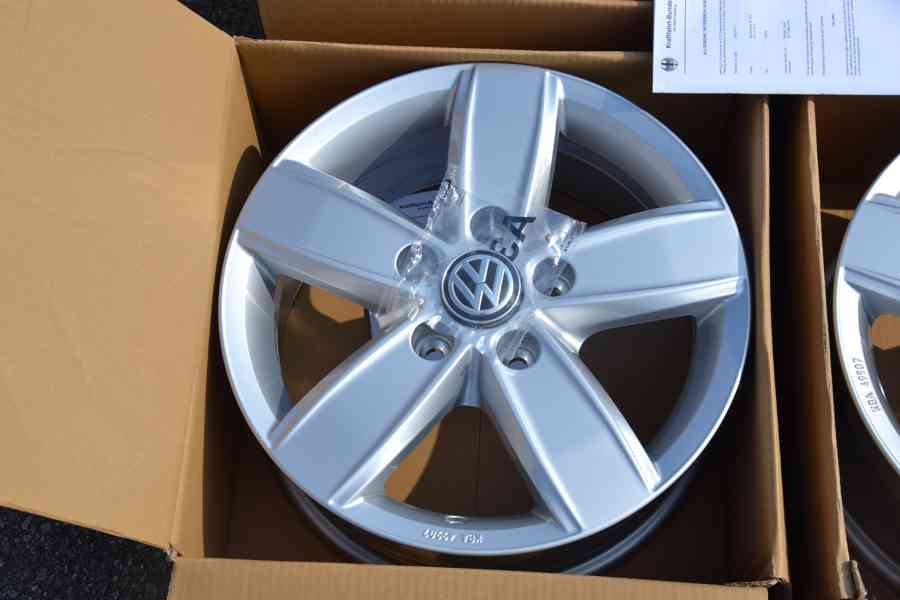 VW Transporter T5, T6, T6.1– NOVÉ Alu kola 6.5x16 ET51, 5x12 - foto 10