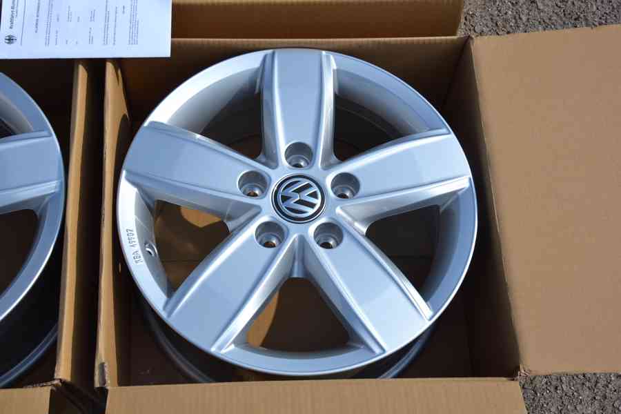 VW Transporter T5, T6, T6.1– NOVÉ Alu kola 6.5x16 ET51, 5x12 - foto 9