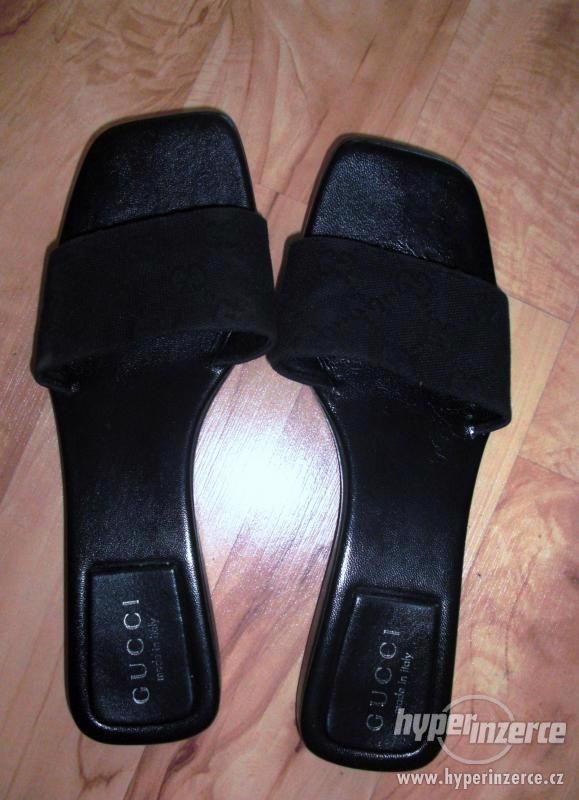 Originál dřeváky Gucci - foto 6
