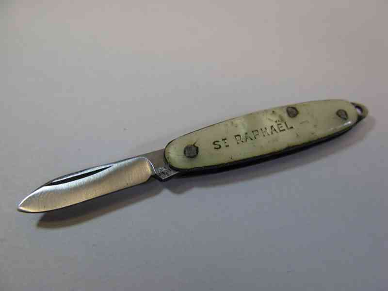 Starý Kapesní Nůž, zavírací, Unikátní Malá velikost - foto 9