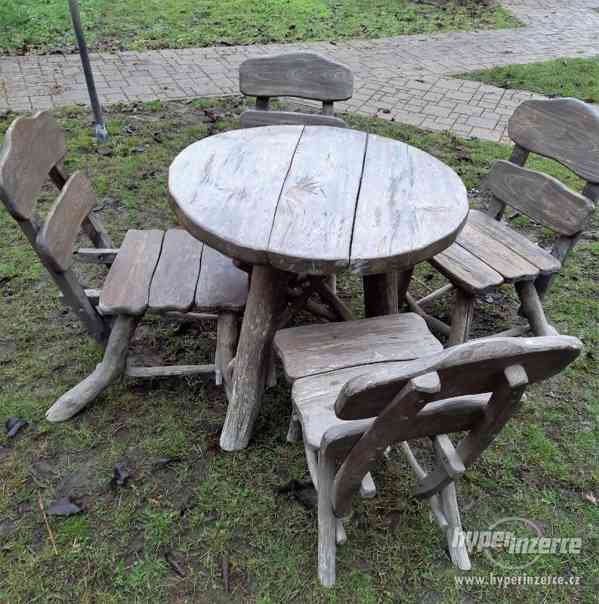 Zahradní stůl se 4 židlemi - foto 2