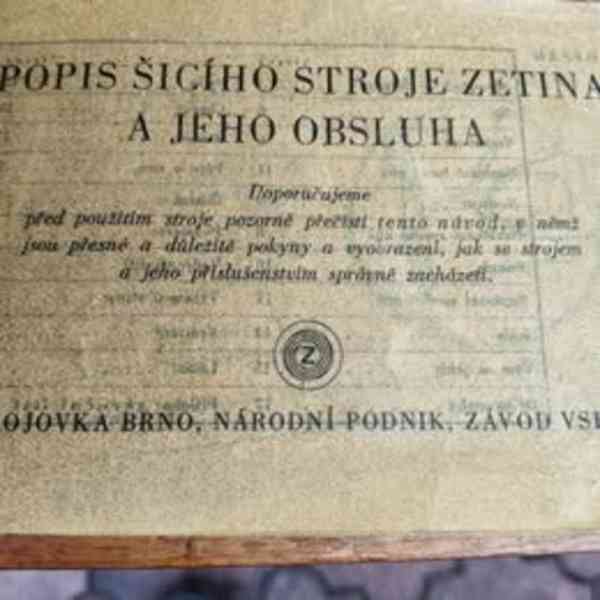 ŠLAPACÍ ŠICÍ STROJ ZETINA - foto 5