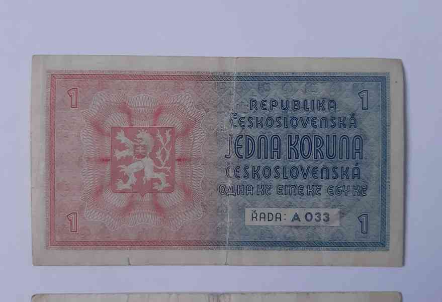 Konvolut bankovek Protektorát Čechy a Morava - foto 5