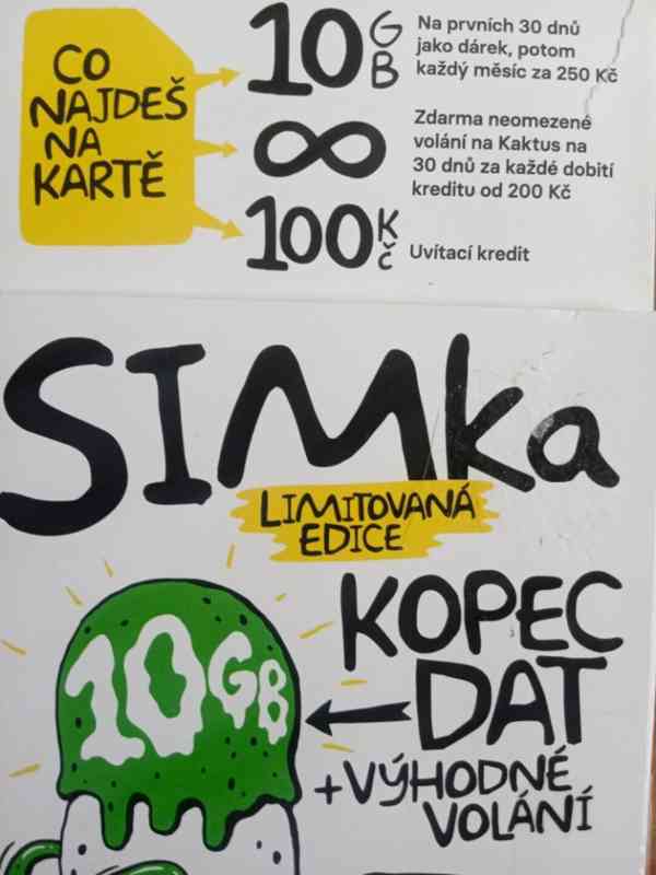 Limitovaná edice KAKTUS 10 GB za 125 Kč - foto 2
