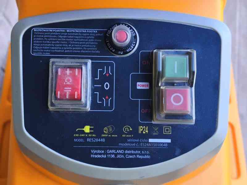 Prodám elektrický tichý Válcový drtič Riwall PRO -2800 W. - foto 6