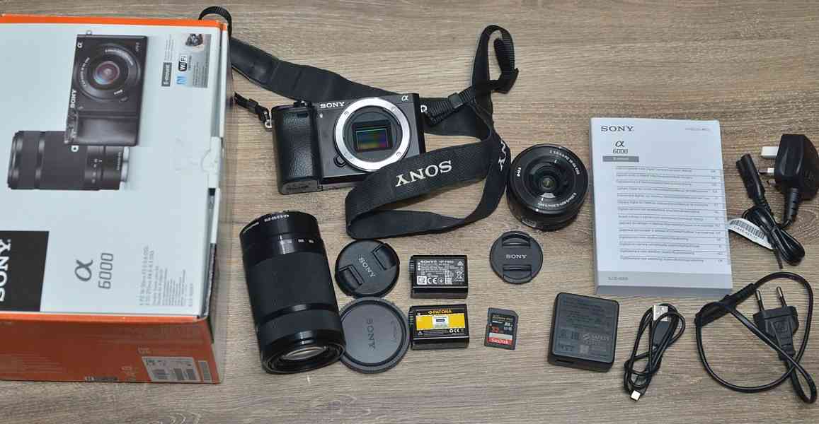 Sony A6000Y Sada +2 objek.*Full HDV*WIFI*17000 Exp - foto 3