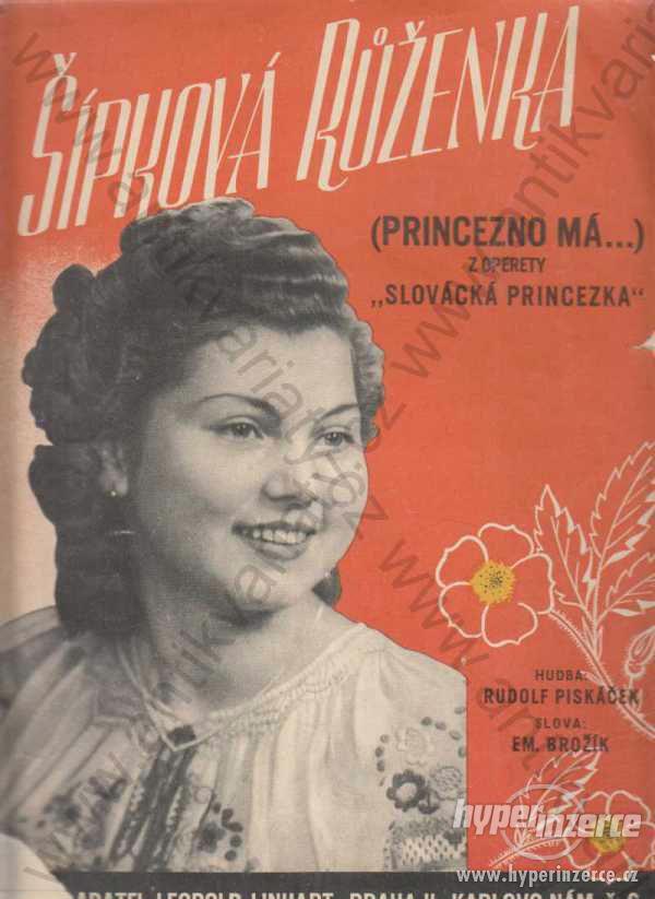 Šípková Růženka Rudolf Piskáček, Em. Brožík 1941 - foto 1