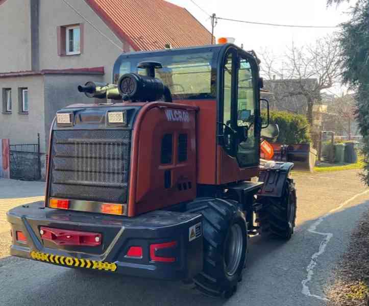 Kloubový nakladač CR08-10 S, nosnost 800-1000 kg - foto 4