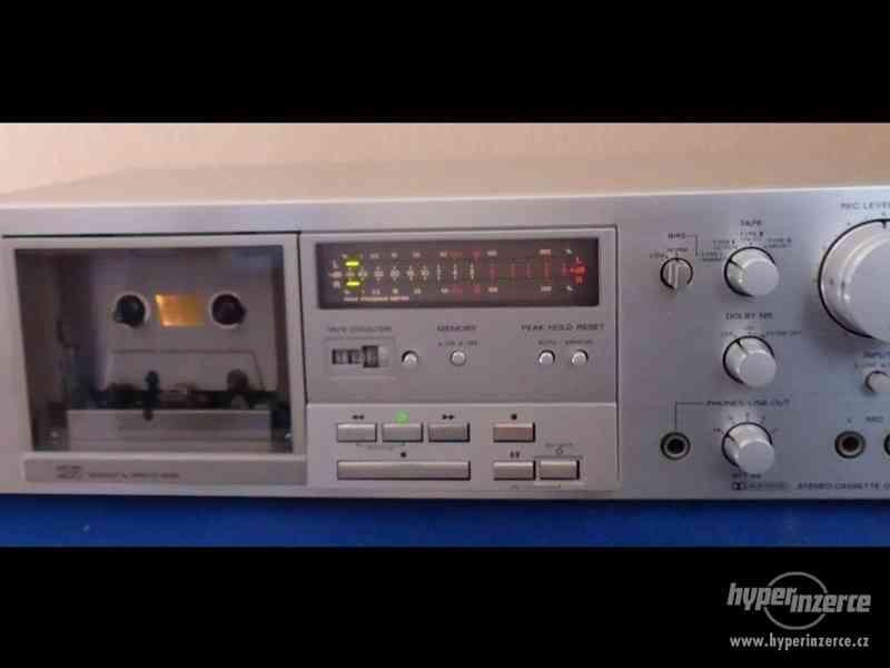 Prodám Stereo Casette Desk Sony TC-K61 - stříbrný - foto 4