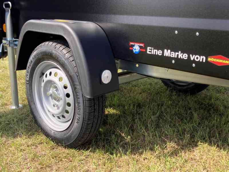 Přívěsný Vozík CAMPING Blackout s Nosičem na Stan Böckmann - foto 20