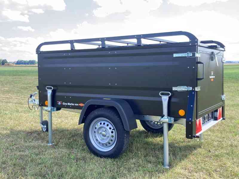 Přívěsný Vozík CAMPING Blackout s Nosičem na Stan Böckmann - foto 21