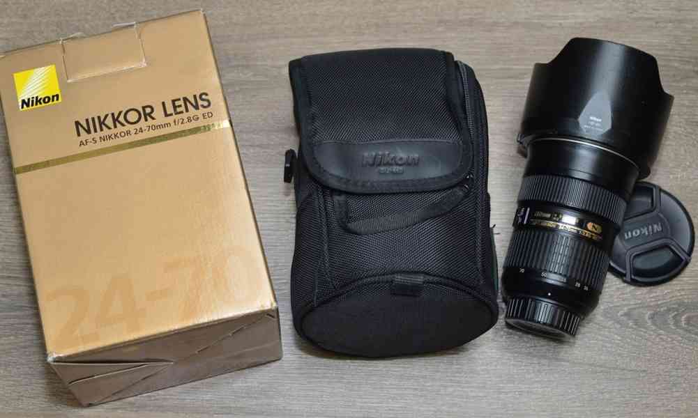 Nikon AF-S NIKKOR 24-70mm F/2.8 G ED **FX 1:2.8 - foto 3