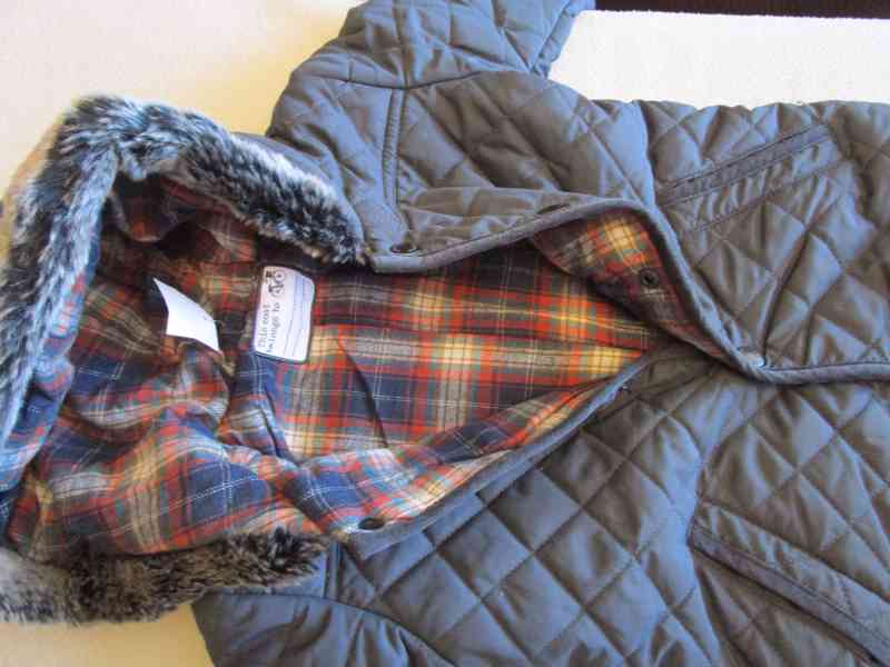 Nová zimní kombinéza s kapucí zn. Marks-Spencer, vel. 80-86 - foto 3