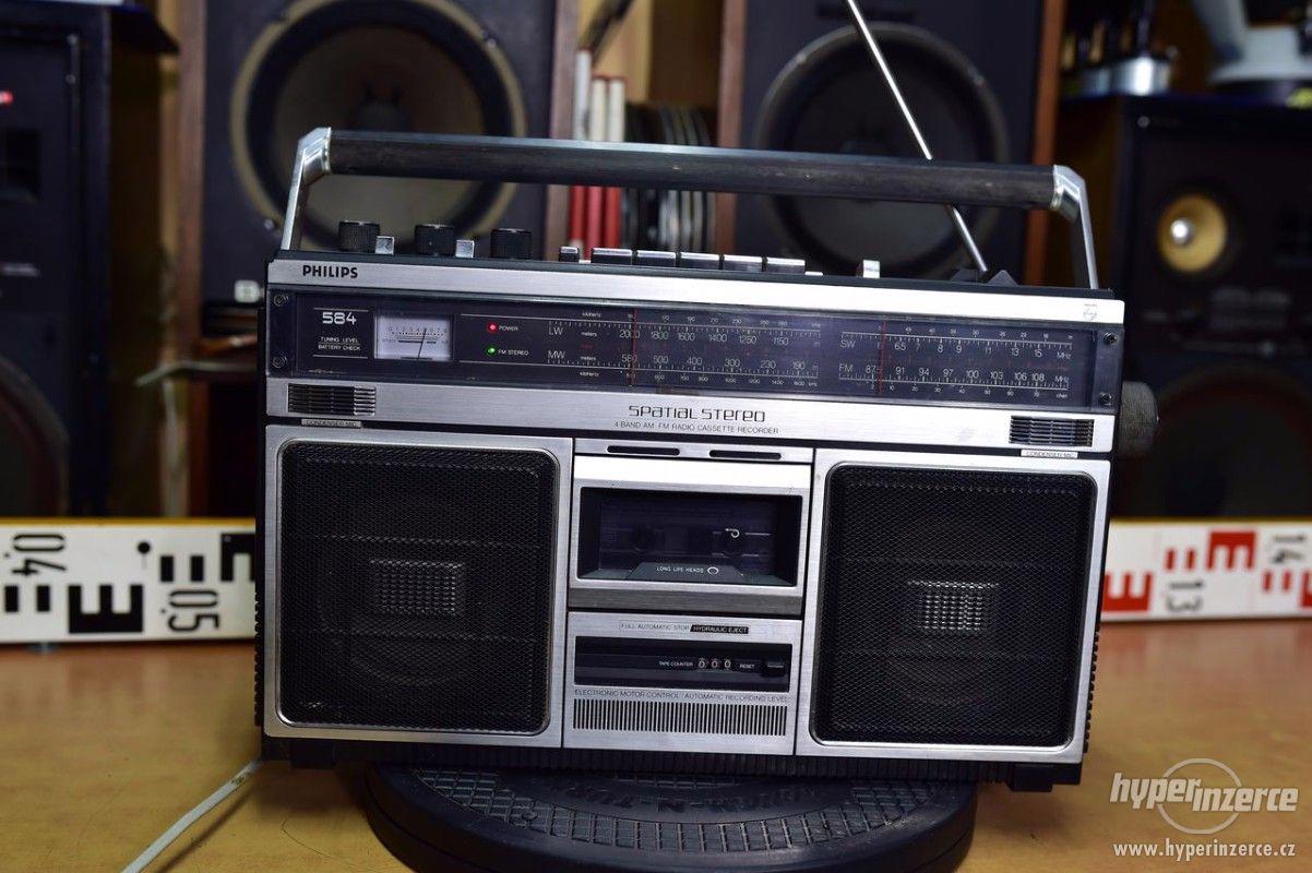 Philips spatial stereo 584 - Ghettoblaster 1979 - Belgium - foto 1