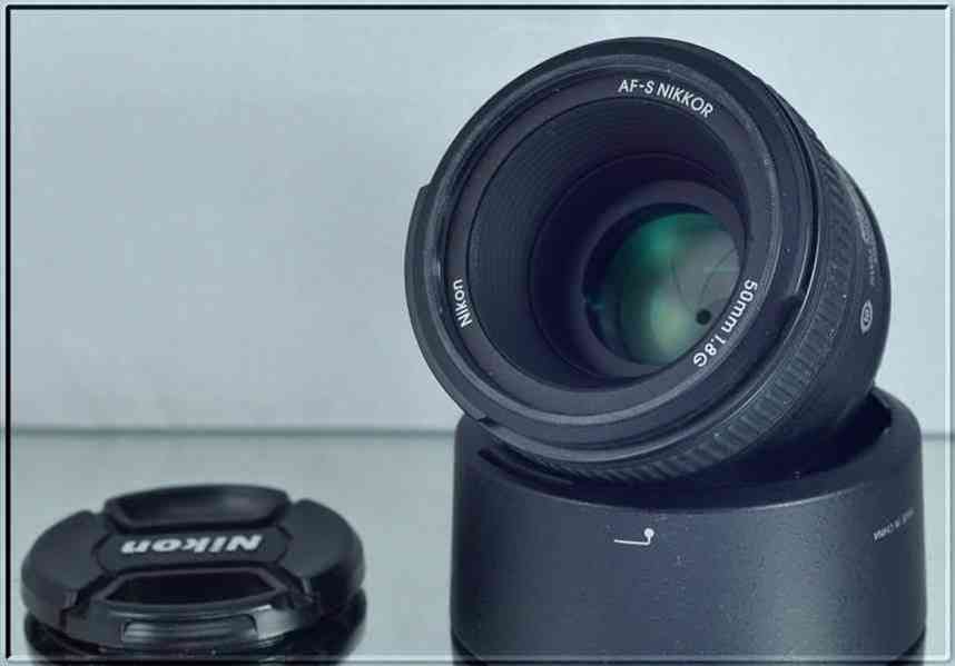 Nikon AF-S Nikkor 50mm f/1.8 G **1:1.8 FX - foto 4
