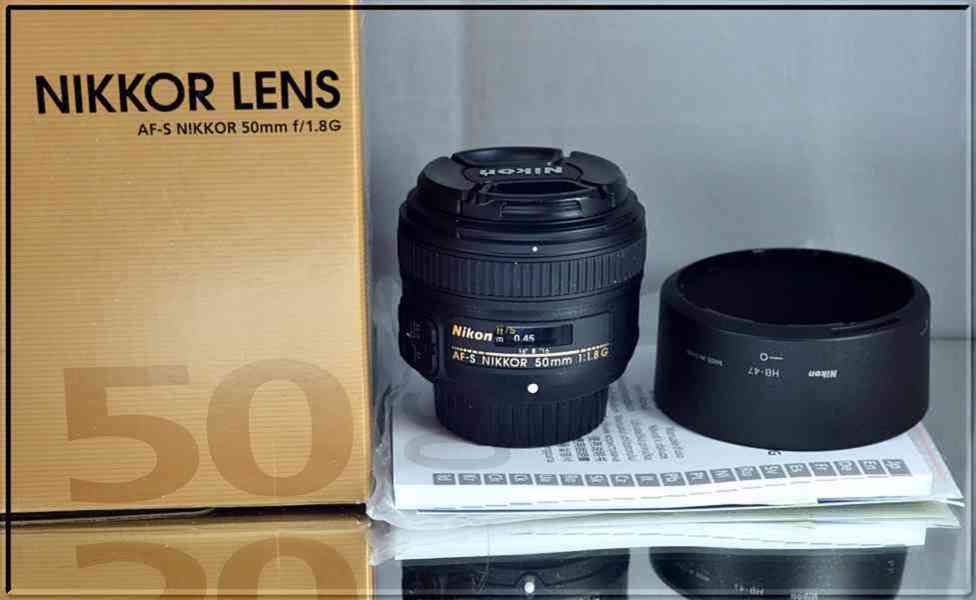 Nikon AF-S Nikkor 50mm f/1.8 G **1:1.8 FX - foto 3