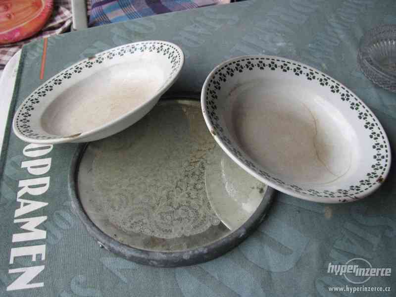 talíře ostmark keramik+zrcadlový podnos - foto 1