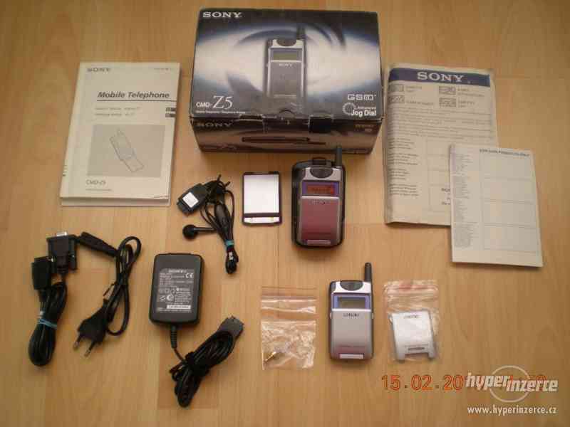 Sony CMD-Z5 - plně funkční telefony z r.2000 od 950,-Kč - foto 2