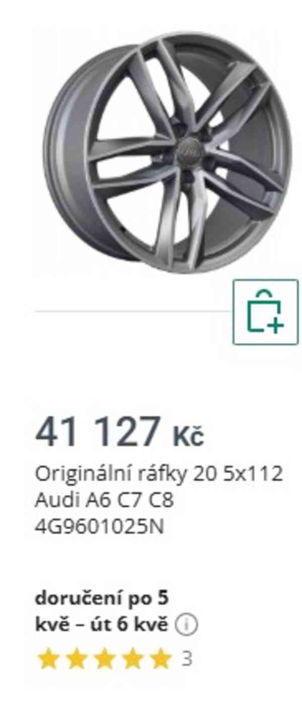 Alu disky s pneu R20 255x40 Audi A6  - foto 6