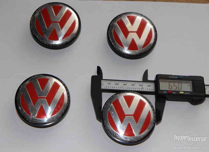 Volkswagen - středy (pokličky) kol -sada 4 ks - foto 5