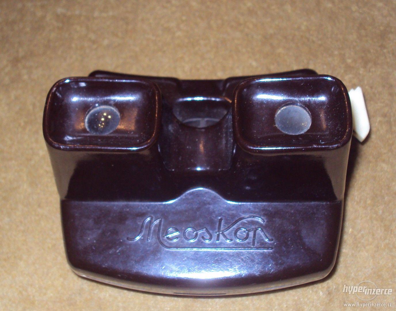 Starožitné stereo kukátko Meosko - foto 1