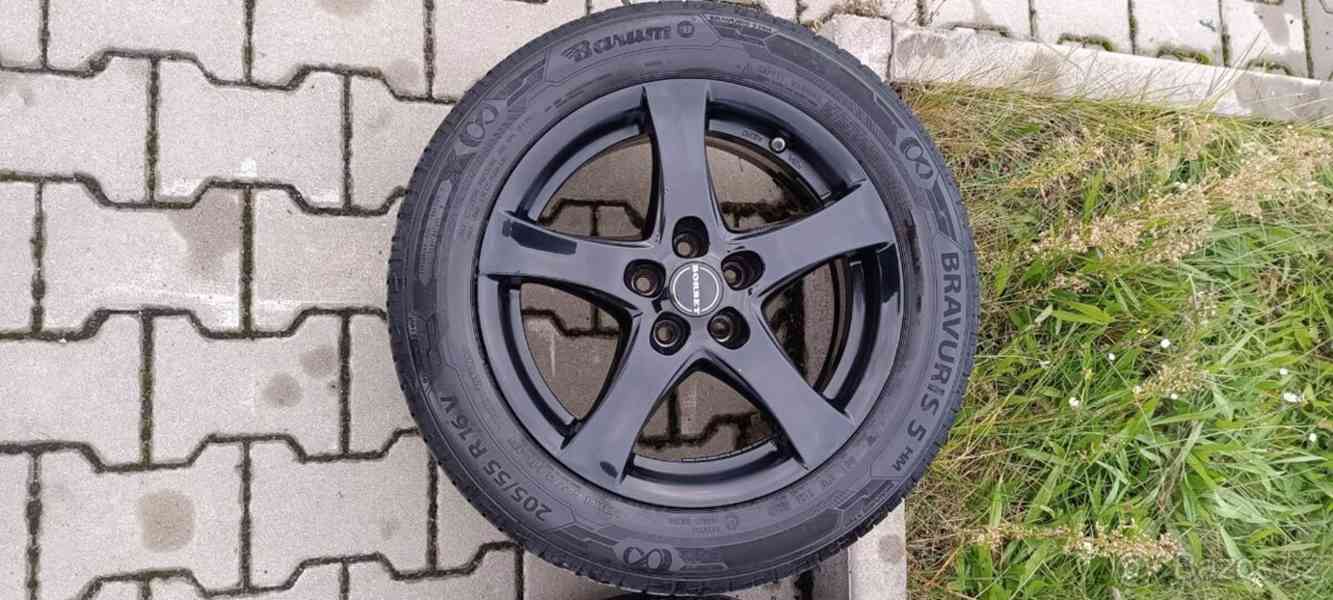 Letní kola Borbet + Barum Bravuris 5 – 205/55 R16 (alu disk) - foto 2