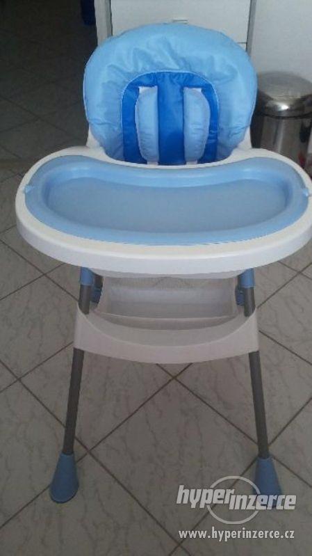 Dětská jídelní židle se stolkem - CARETERO Pop - foto 4