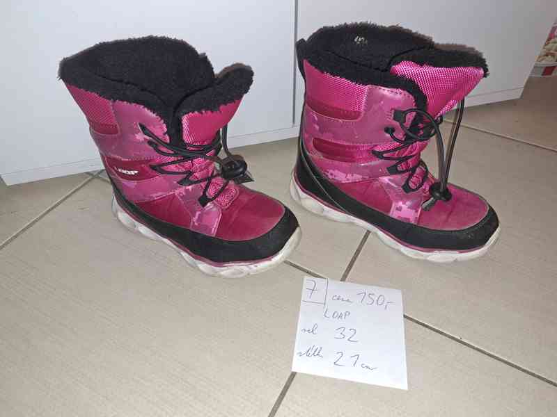 Dětské zimní boty - foto 13