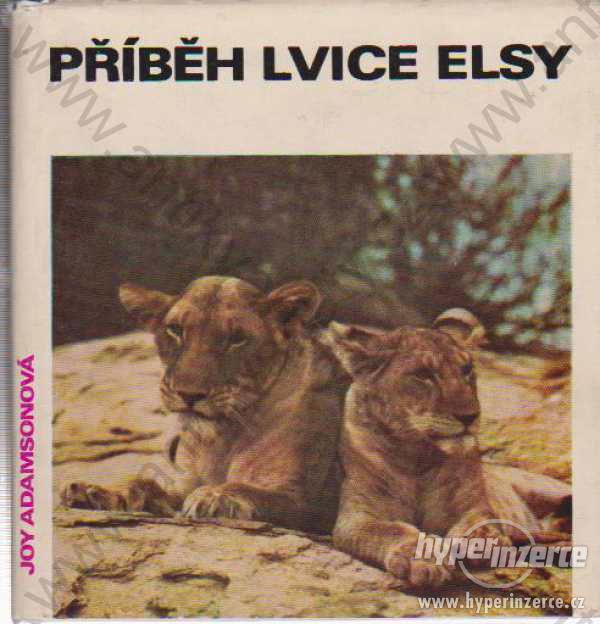 Příběh lvice Elsy Joy Adamsonová 1969 Orbis, Praha - foto 1