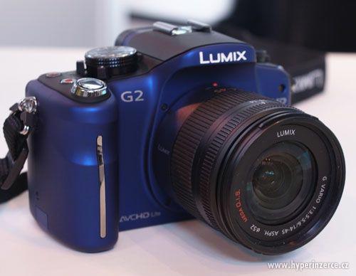 Panasonic LUMIX DMC-G2 modrý - foto 1