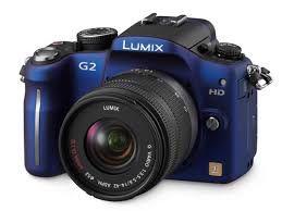 Panasonic LUMIX DMC-G2 modrý - foto 2