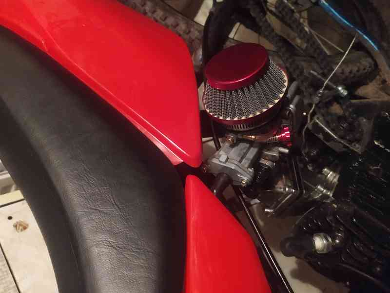 Motokolo 80cc s pitbike sedadlem a plasty - foto 8