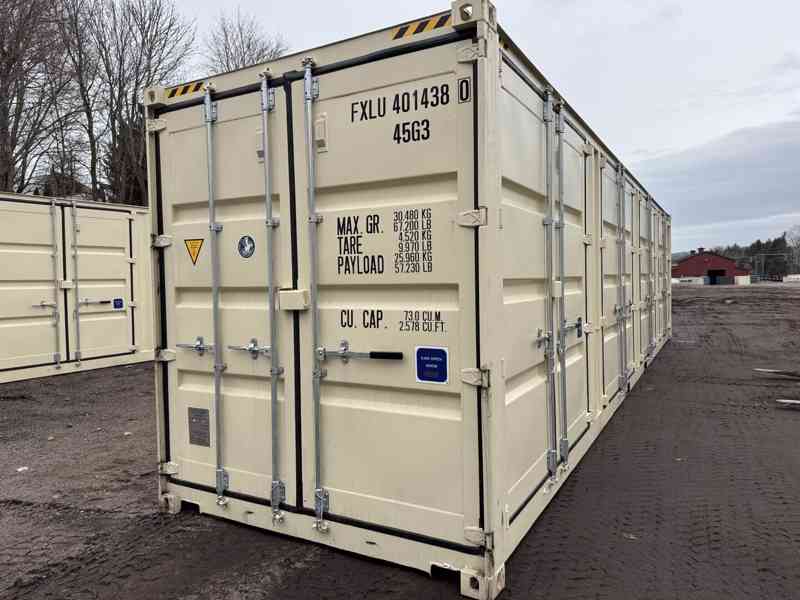 12,2 m x 2,4 m x 2,9 m vysoký – nový *High Cube**ČTYŘI BOČNÍ - foto 2