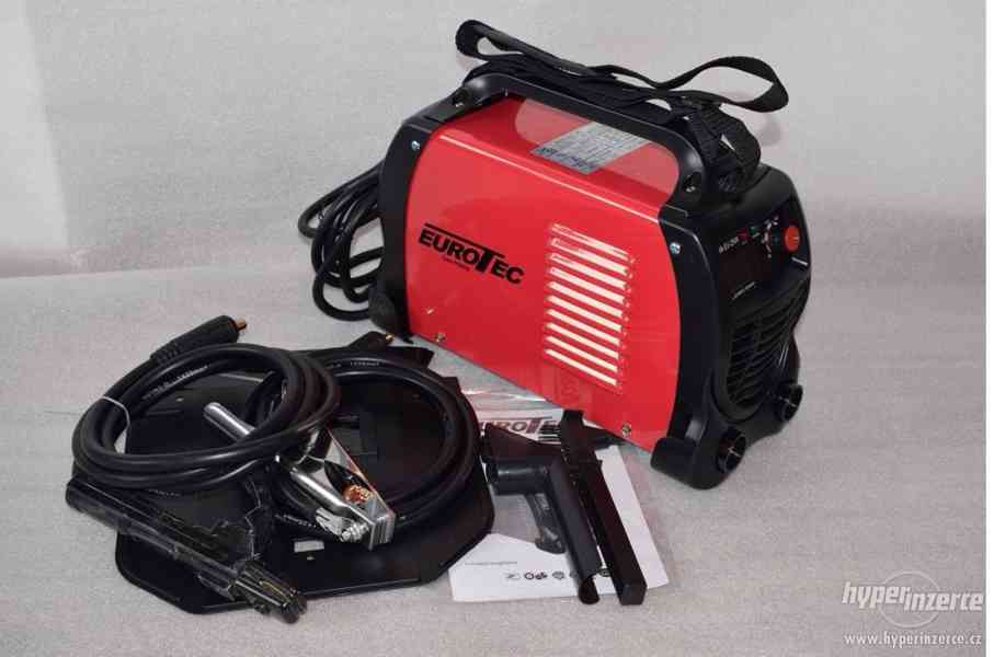 Kvalitní svarecka EuroTec 250A + kable, kukla, kartač - foto 1