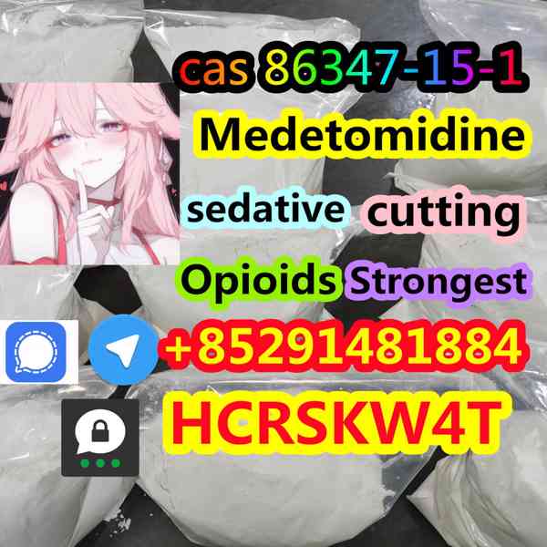 high purity  Medetomidine cas 86347-15-1 - foto 4
