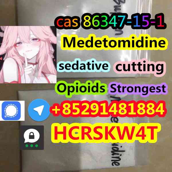 high purity  Medetomidine cas 86347-15-1 - foto 3