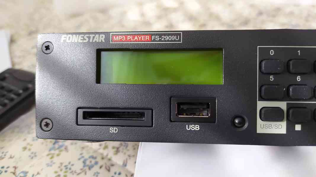 Fonestar FS-2909  USB přehrávač + DO - foto 9