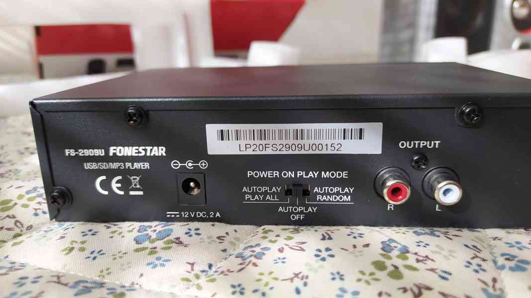 Fonestar FS-2909  USB přehrávač + DO - foto 8